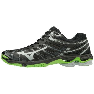 Mizuno Wave Voltage Παπουτσια Βολλευ Ανδρικα - Μαυρα